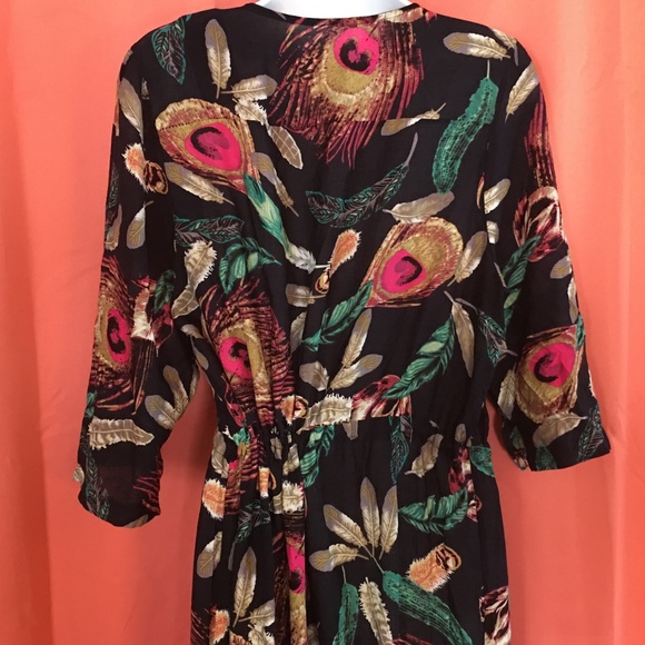 Floral Maxi Dress with Button Detail - Picture 8 of 11